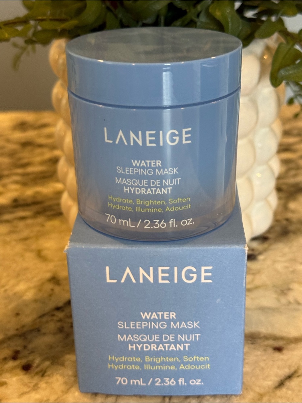 NEW LANEIGE Water Sleeping Mask 70mL Full Size Hydrating Overnight Face Mask